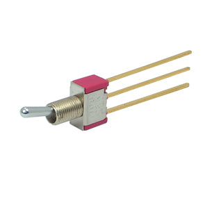 C&K Mini Toggle Switch SPDT on-on with Wrap