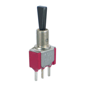 C&K Mini Toggle Switch SPDT (on)-Off-(on) PCB
