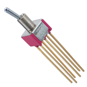 C&K Mini Toogle Switch Dpdt on-on with Wrap