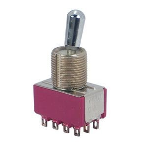C&K Mini Toggle Switch on-on Sol