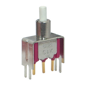 C&K Push Button Switch Mini SPDT on-Momentary PCB