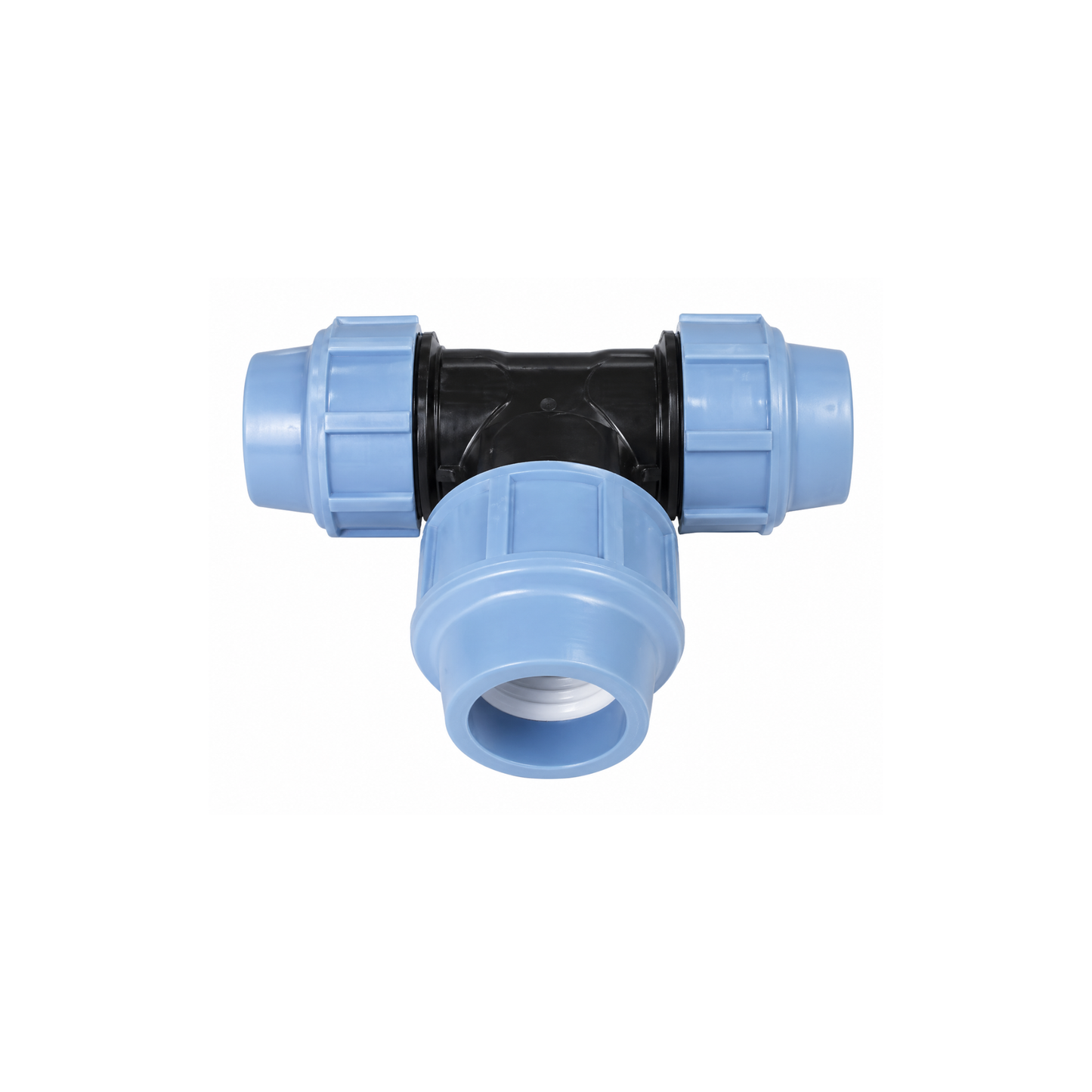 90 degree increasing tee DIT pipe fitting