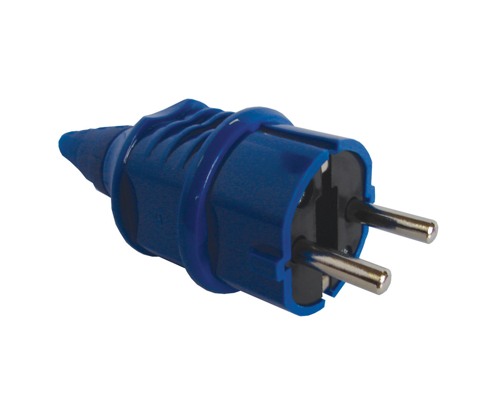 MCE Schuko Range – Plug Top, Panel Socket & Coupler | 16A 2 Pin IP44 230V