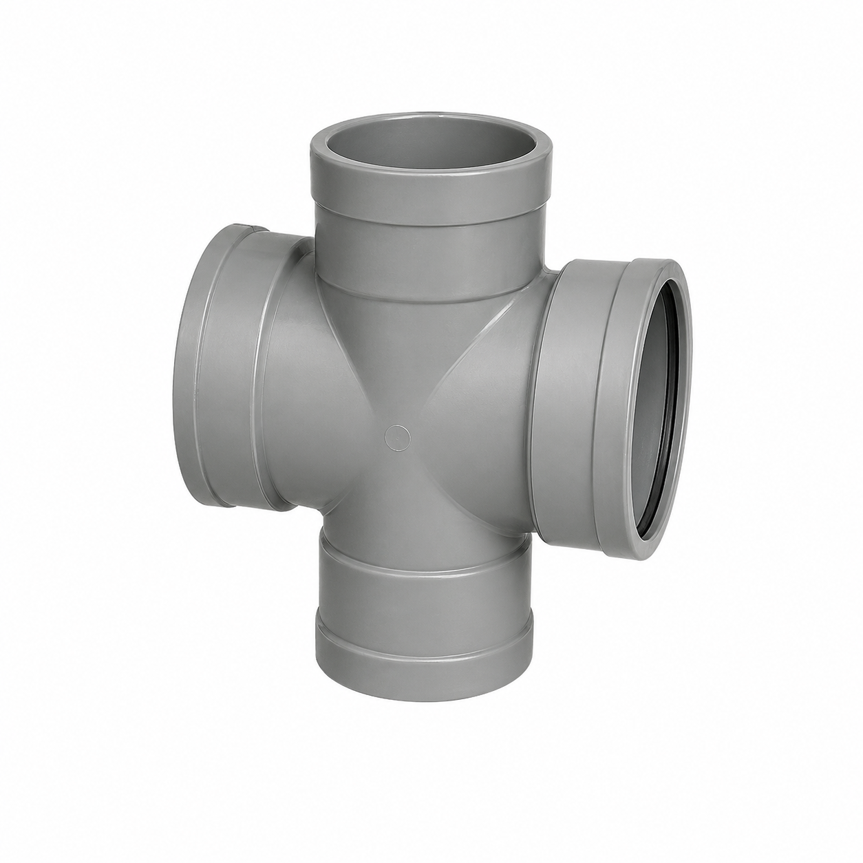 PVC Soil, Waste & Vent 95° Plain Double Junction PVC soil waste and vent fitting