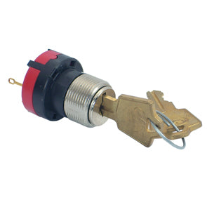 C&K Switch Keylock Sp Lrg 3POS 2KP