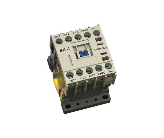 UKC1 mini contactor 6A 9A 12A 16A 230V DIN rail NO NC compact electrical contactor