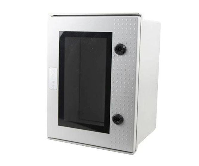 Allbro Enclosure with Hinged Clear Door P.C. (350x250x200)