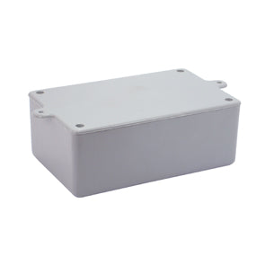 EIE Plastic Enclosure Grey with Flanges 134x85x52