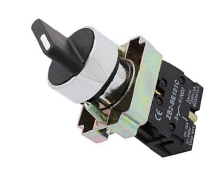 Swan Electric Rotary Selector Switch 2Pos Momentary SPST NO+NC