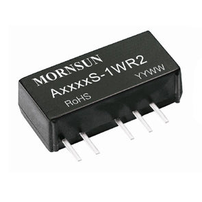 Mornsun DC-DC Converter Dip I=5 O=+/-9 0A05 1W