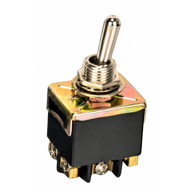 EIE Large Toggle Switch Dpdt 10A 250V Scr-Terminals