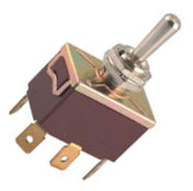 Daier Medium Toggle Switch Dpdt on-(on) Spade