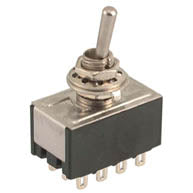 EIE Mini Toggle Switch Qpdt on-on Panel Mount