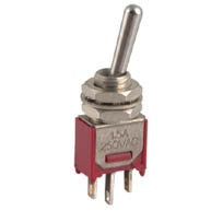 EIE Mini Toggle Switch SPDT on-Off-on 1.5A 250VAC