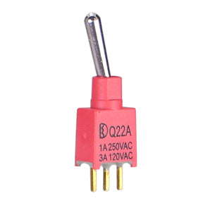 EIE Mini Toggle Switch SPDT on-on 2 Position 1A 250VAC PCB