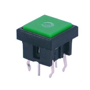 EIE P/Button Illuminat Sqr Green-Red