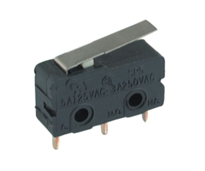 EIE Mini Micro Limit Switch SPDT Lever L=14 PCB Pins