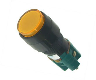 EIE Push Button Illuminated Latching 2XNONC Round 12VDC 1A