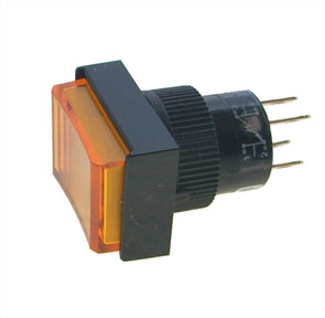 Daier Illuminated Push Button Switch Dpst 250V 3A