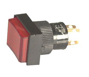 EIE Push Button Switch Latch 15mm Illum