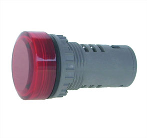 EIE Indicator Light 12V DIA=30 Panel Mount Red