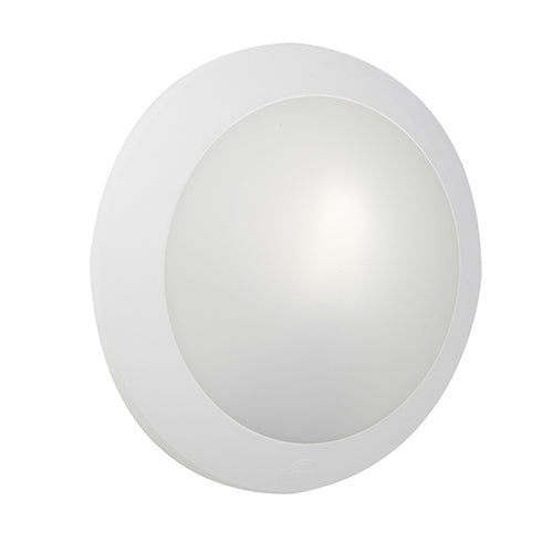 Fumagalli Berta white outdoor bulkhead E27 LED
