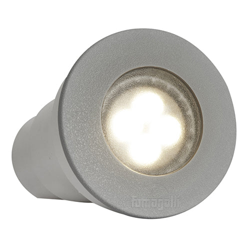 Fumagalli Ceci90 grey recessed ground light GU10 IP67