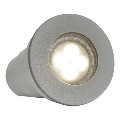 Fumagalli Ceci90 grey recessed ground light GU10 IP67