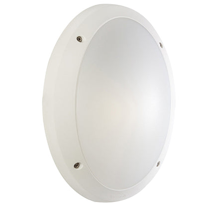 Fumagalli Danzi white outdoor bulkhead E27 LED