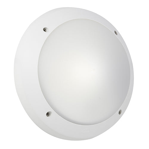 Fumagalli Gelmi white outdoor bulkhead E27 LED