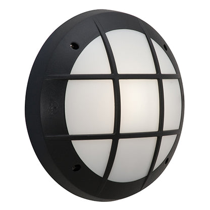 Fumagalli Gelmi-Gr black outdoor wall bulkhead IP66