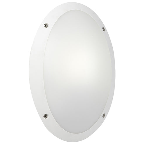 Fumagalli Maddi white outdoor bulkhead E27 LED