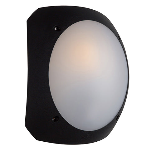 Fumagalli Stucchi black backlit outdoor bulkhead