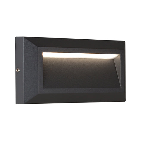Eurolux Helena grey LED foot light plain style for outdoor walls