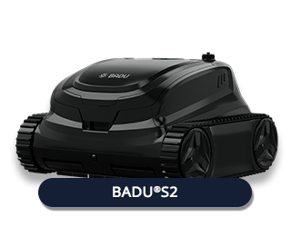 BADU S2 Cordless Robotic Pool Cleaner – 90W, Up to 300m² Coverage