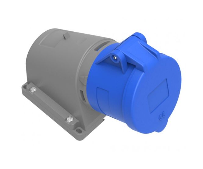 Bemis Wall-Mounted Industrial Socket