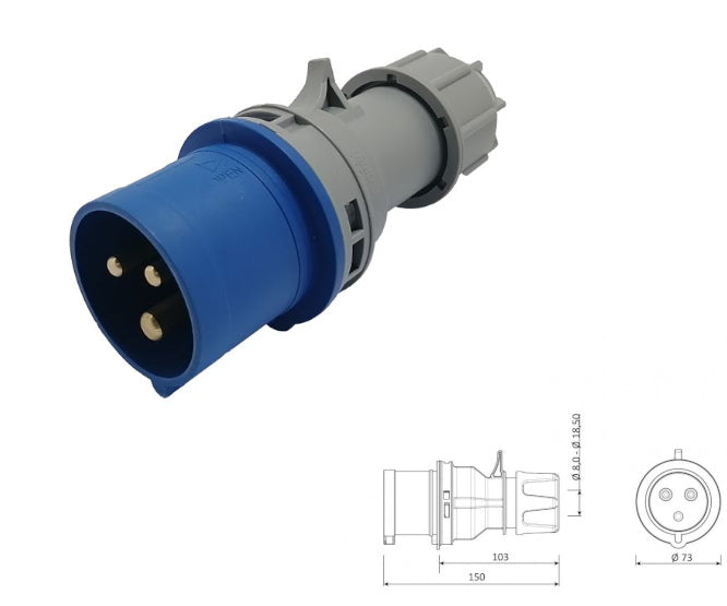 Bemis Industrial Plug