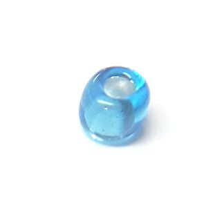 EIE Spacer Glass Bead L/Blue OD=4mm ID=1.3mm-MPQ=10