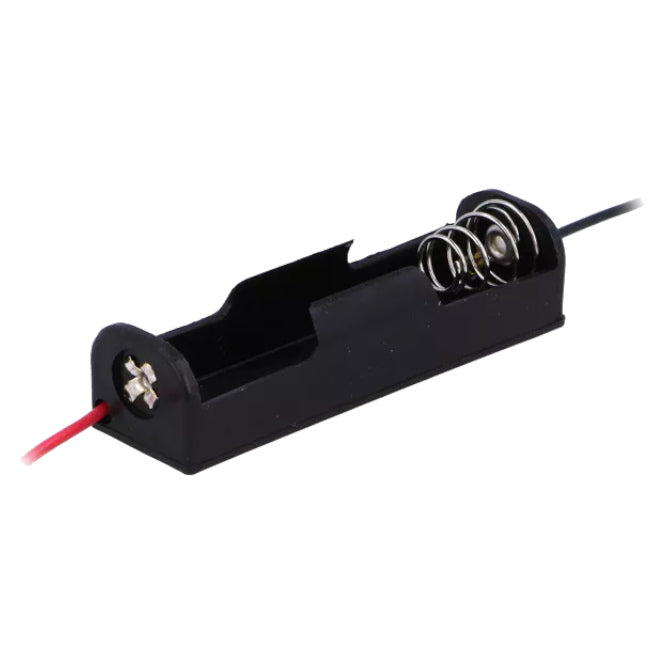 EIE Battery Holder 1XAA Lead Black