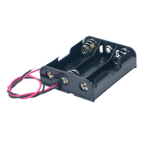EIE Battery Holder 3XAA Lead Bk III