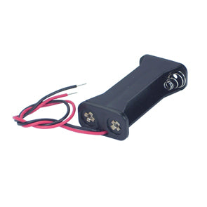EIE 2XAAA Battery Holder with Leads Narrow Profile Type