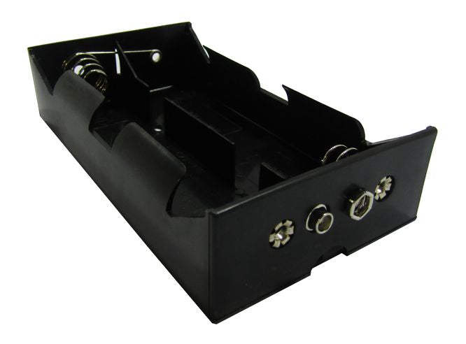 EIE Battery Holder 4XSIZE D/UM-1 with Snap Terminals