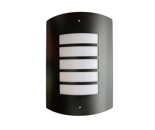 O-lite Nouveau E27 Wall Fitting, Louvre Design IP54