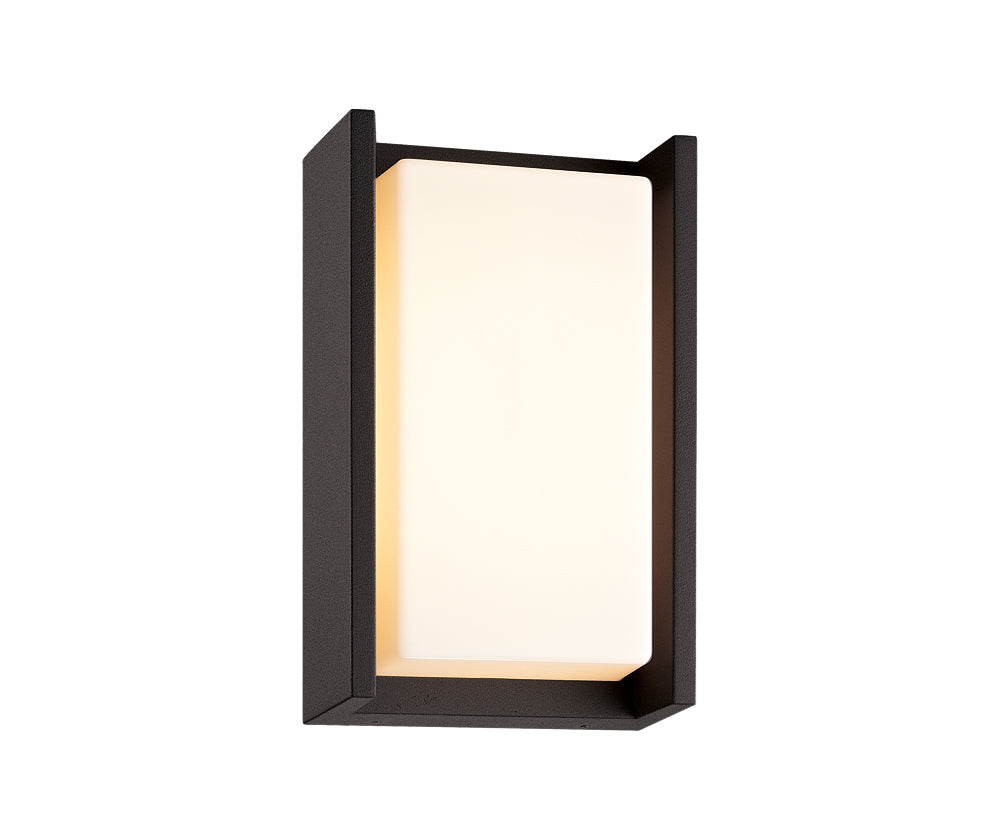 O-lite Nouveau E27 Rectangular Box Wall Fitting IP54