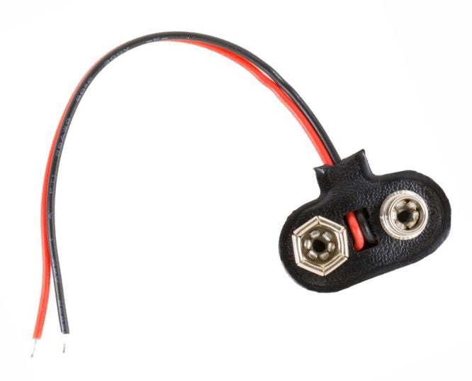 EIE Clip for 9V Battery T-Lead Std PM3 - Single Piece