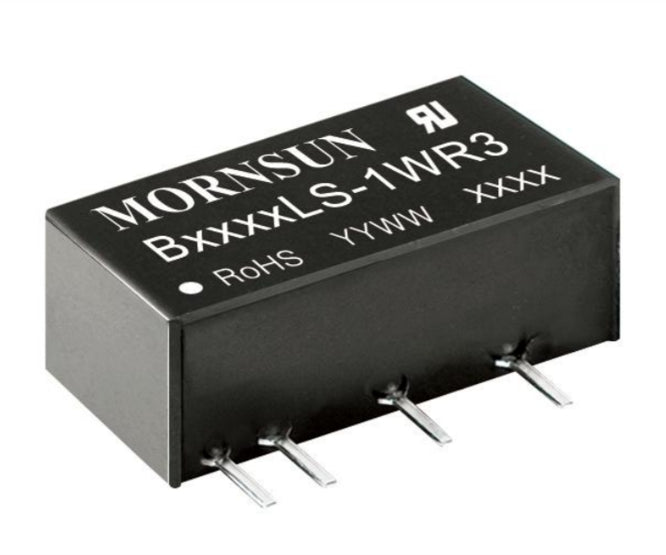 Mornsun DC-DC Converter, Sil I=24 O=12 0A08