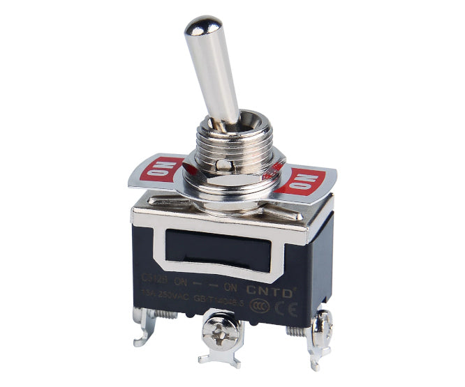 Swan Electric Toggle Switch SPDT On/On 250V 15A