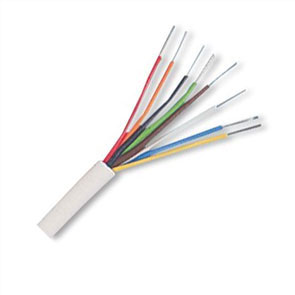 EIE 12C Tel/Com White Solid Cable - Single Piece