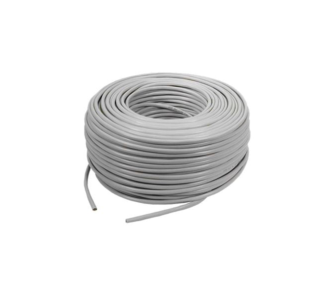 EIE CAT6E Utp Ethernet Cable Cu 8C Solid Grey - 100m/R