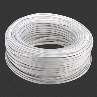 EIE Twin Flex White/Grey 0.4mm² 100m/ROLL